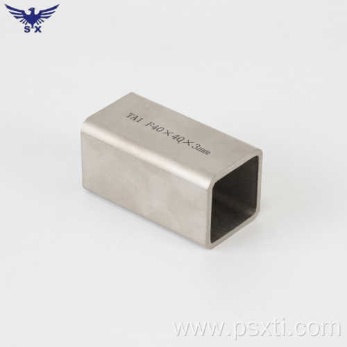 High Quality Square Titanium Tube